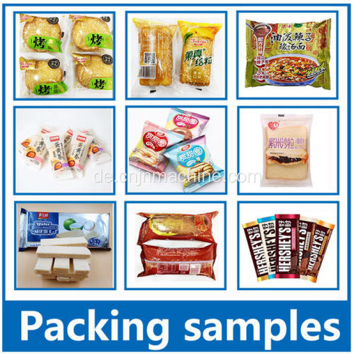JN-350XD Horizontaler Flusspackung Plastikkissenbeutelverpackungsmaschine